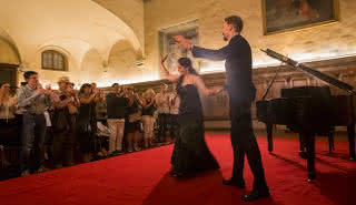 Opéra italien romantique avec dîner